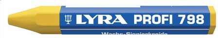 Lyra profi 798 wax merkkrijt  4880 in papieren wikkel.