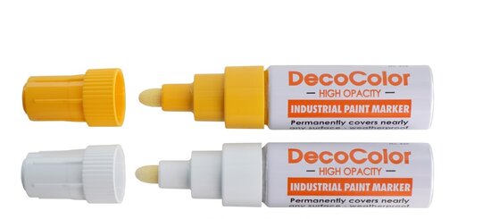 DecoColor industrie lakstift 5-6 mm  RVS veilig