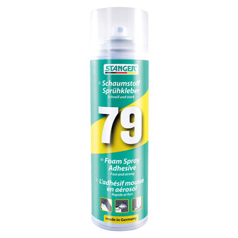 Lijmspray speciaal voor het lijmen van schuimrubber