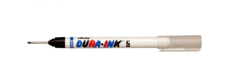 Markal Dura INK 5 Boorgat marker.Permanent marker met lange dunne punt zodat in diepere gaten gemarkeerd kan worden.