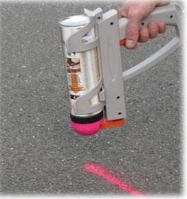 spuit pistool markeerverf spray