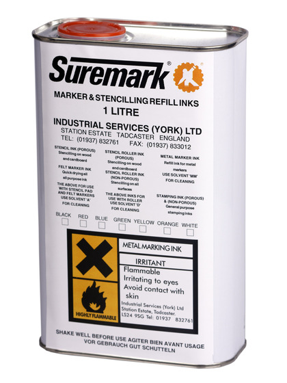 Navulblik 1 Liter metaal marker Suremark